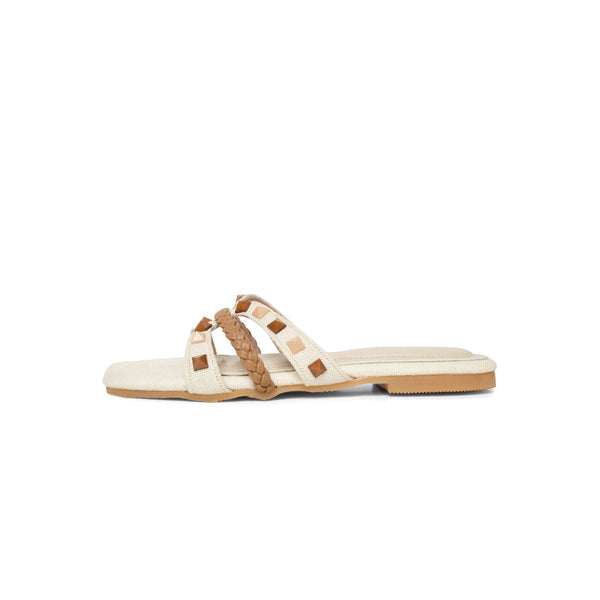 DULCE SANDALS BROKEN WHITE