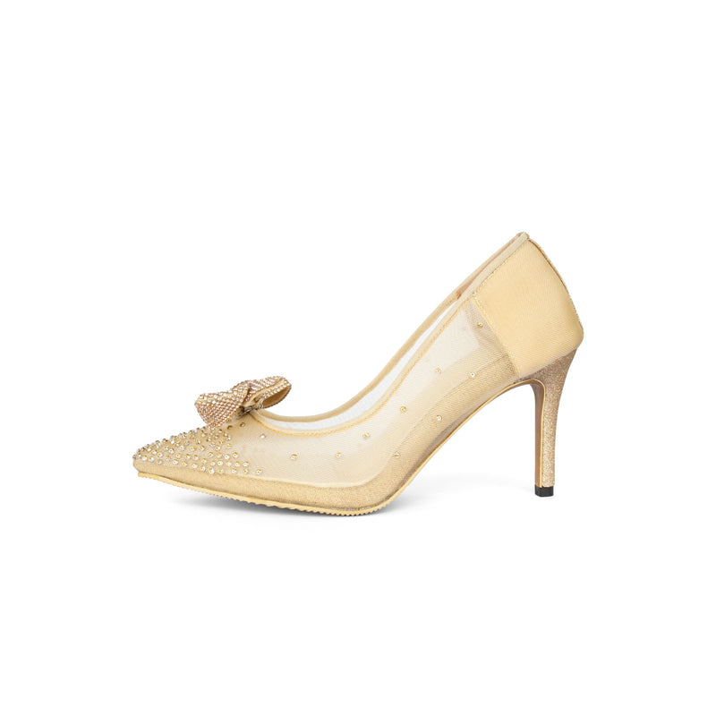 LUCIA HEELS GOLD